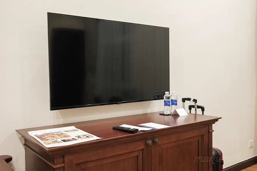 ダナン マリオット リゾート＆スパ 客室紹介 薄型・大型のテレビ